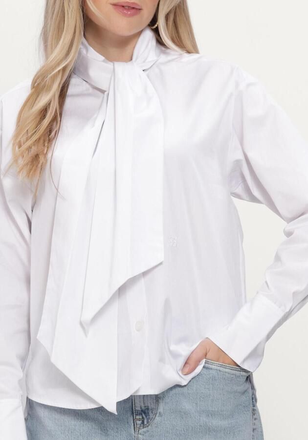 DANTE6 Dames Blouses Ivez Bow Blouse Wit - Foto 3