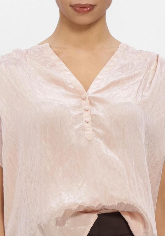 DANTE6 Dames Blouses Rover Detailed Top Lichtroze - Foto 3