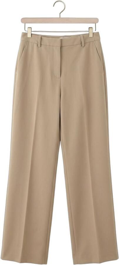 DANTE6 Dames Broeken Alain Straight Leg Pants Beige - Foto 4