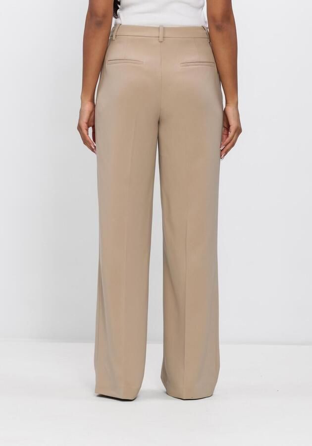DANTE6 Dames Broeken Alain Straight Leg Pants Beige - Foto 2