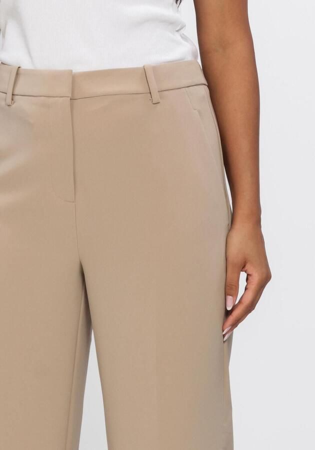 DANTE6 Dames Broeken Alain Straight Leg Pants Beige - Foto 3
