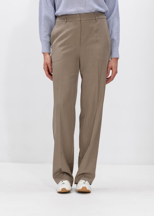 DANTE6 Dames Broeken Aries Melange Pants Zand