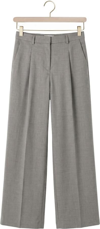 DANTE6 Dames Broeken Biaxa Pleated Pants Grijs - Foto 4