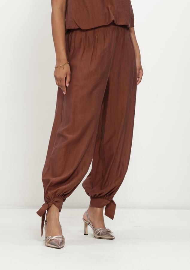 DANTE6 Dames Broeken Bowen Balloon Pants Bruin