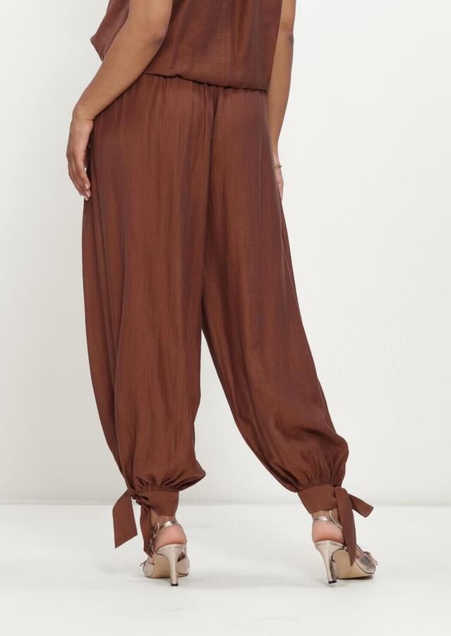 DANTE6 Dames Broeken Bowen Balloon Pants Bruin - Foto 2