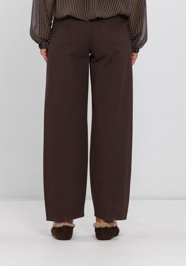 DANTE6 Dames Broeken Brave Barrel Leg Jeans Bruin - Foto 2