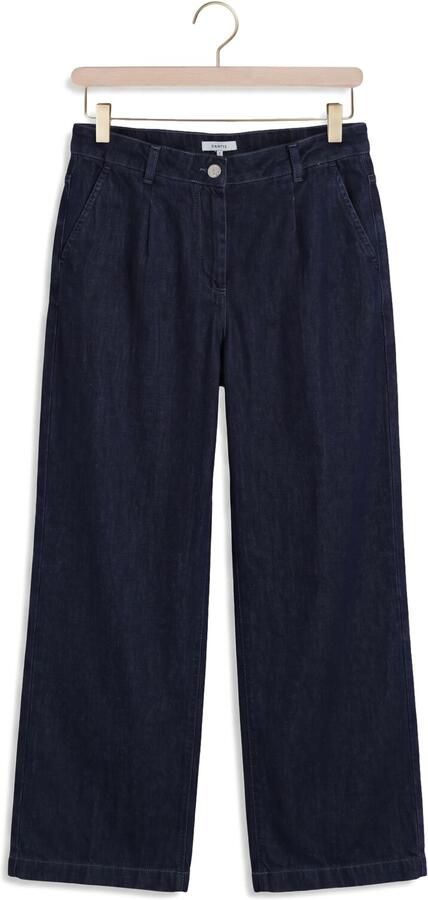 DANTE6 Dames Broeken Jules Denim Smart Pants Donkerblauw - Foto 4