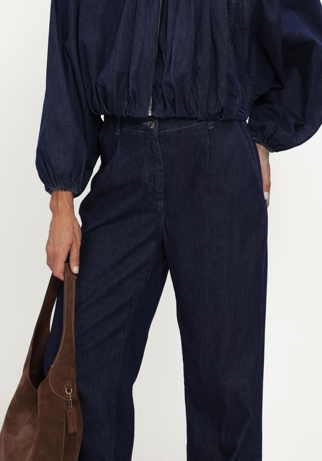 DANTE6 Dames Broeken Jules Denim Smart Pants Donkerblauw - Foto 3
