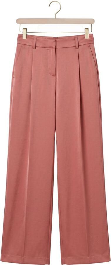 DANTE6 Dames Broeken Jules Satin Smart Pants Roze - Foto 4