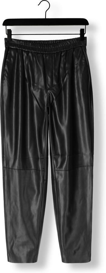 DANTE6 Dames Broeken London Faux Leather Chino Zwart - Foto 4