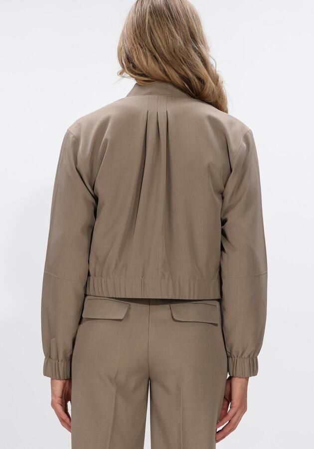 DANTE6 Dames Jassen Samie Melange Jacket Taupe - Foto 3