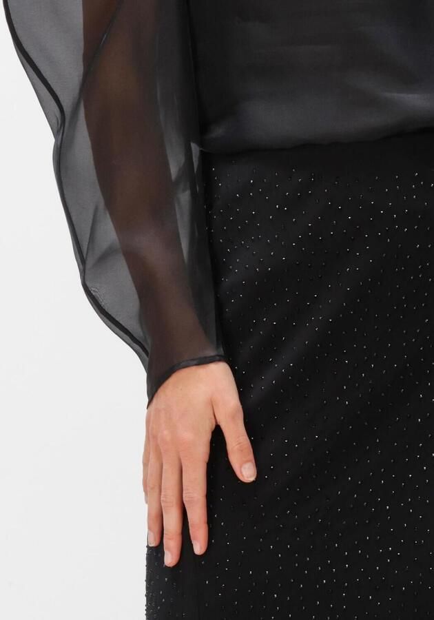 DANTE6 Dames Rokken Silao Rhinestone Skirt Zwart - Foto 3