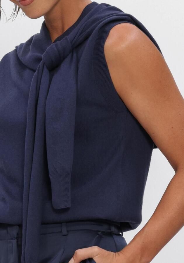 DANTE6 Dames Tops & T-shirts Fraya Double Layered Sweat Donkerblauw - Foto 3