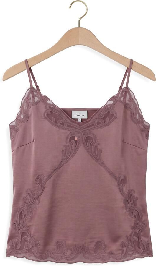 DANTE6 Dames Tops & T-shirts Ligne Lace Camisole Top Lila - Foto 4