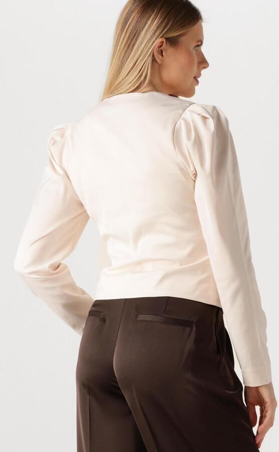 DANTE6 Dames Tops & T-shirts Soralla Bow Detail Top Creme - Foto 4