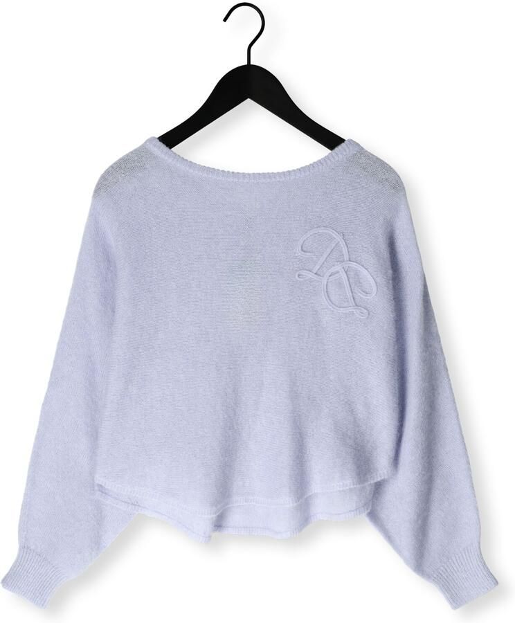 DANTE6 Dames Truien & Vesten Montre Monogram Sweater Lichtblauw - Foto 2