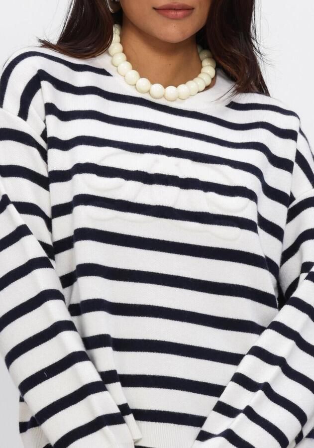 DANTE6 Dames Truien & Vesten Twixa Stripe 3d Logo Sweater Multi - Foto 2