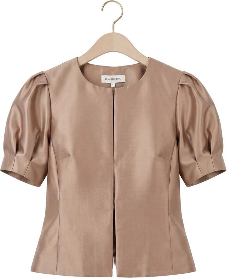 DEA KUDIBAL Dames Blouses Oletta Camel - Foto 2