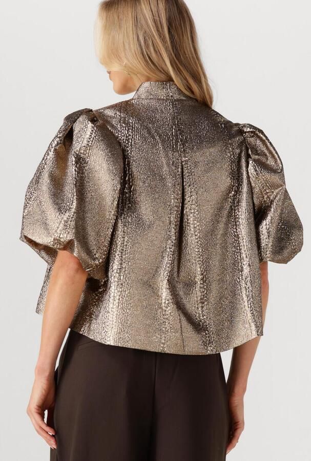 DEA KUDIBAL Dames Blouses Olivia Goud - Foto 3