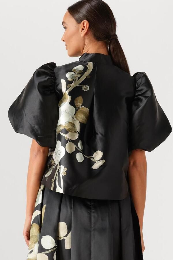 DEA KUDIBAL Dames Blouses Olivia Zwart - Foto 3