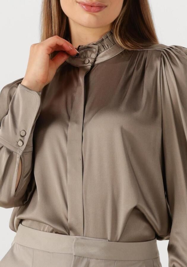 DEA KUDIBAL Dames Blouses Roberta Taupe - Foto 2