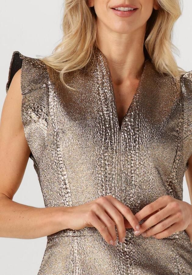 DEA KUDIBAL Dames Jurken Ditta Goud