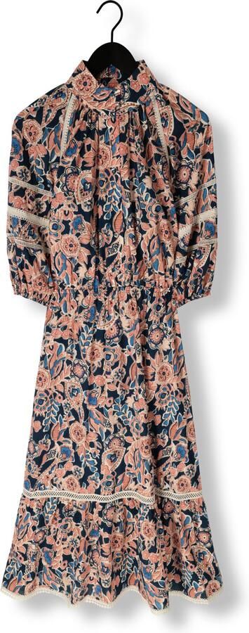 Dea Kudibal Navy Blue Maxi Jurk Elina Multicolor Dames - Foto 3