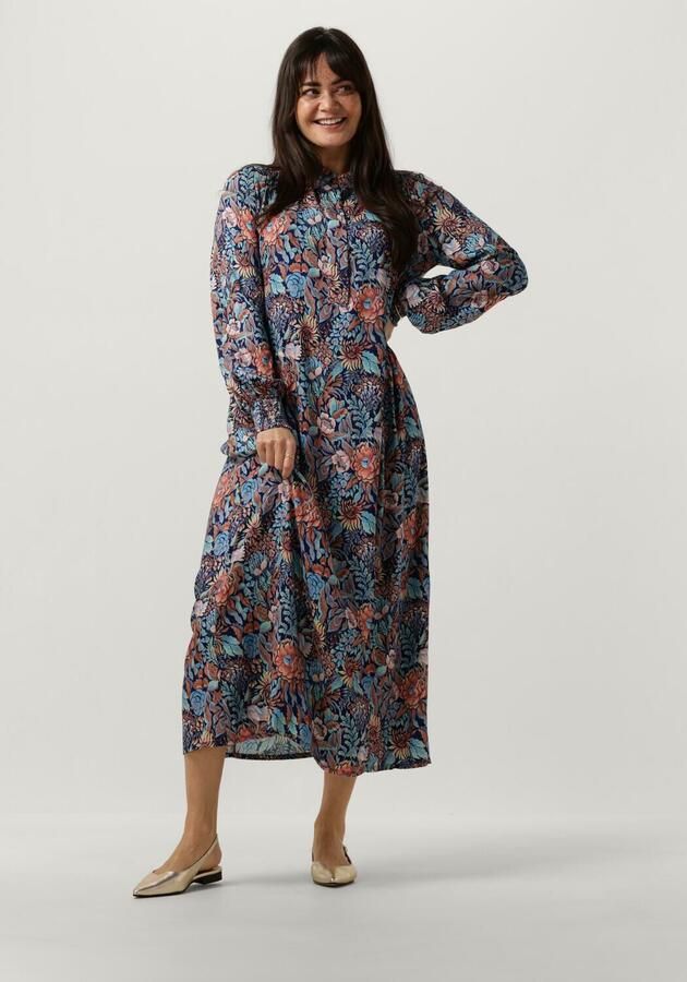 Dea Kudibal Blauwe Maxi Jurk Marla Multicolor Dames - Foto 4