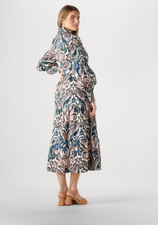 Dea Kudibal Rosetta Midi Jurk in Multicolor Print Multicolor Dames