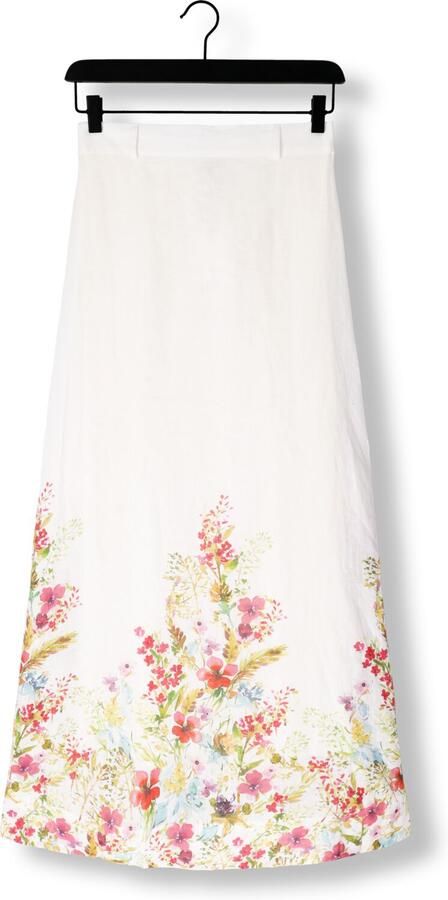 Dea Kudibal Elegante Larissa Midi Rok in Wit Multicolor Dames - Foto 3