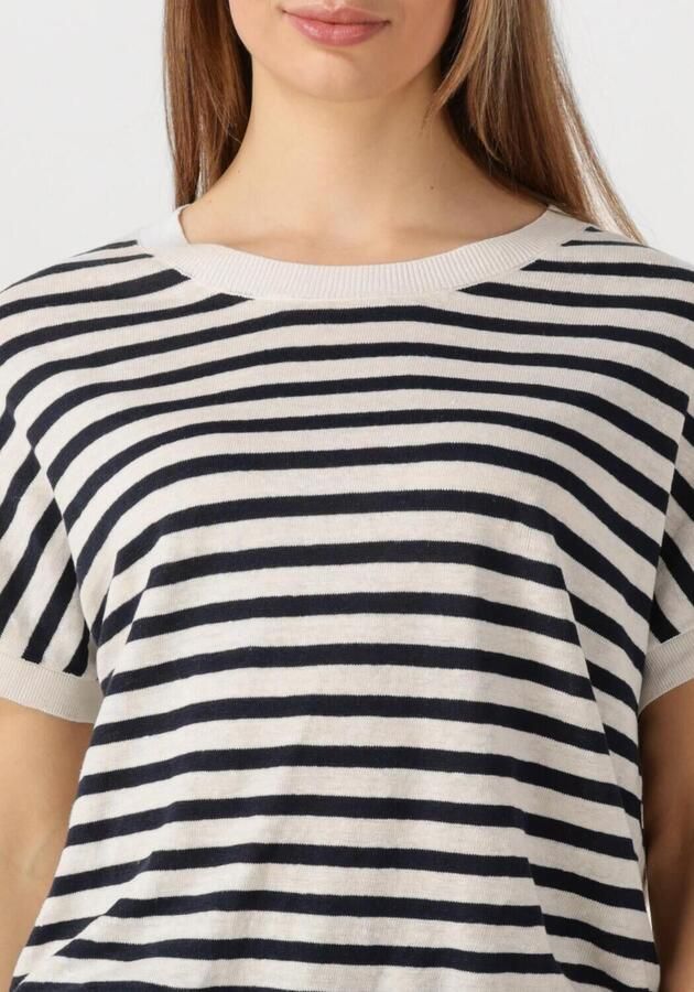 DES PETITS HAUTS Dames Tops & T-shirts Alexi Donkerblauw - Foto 2