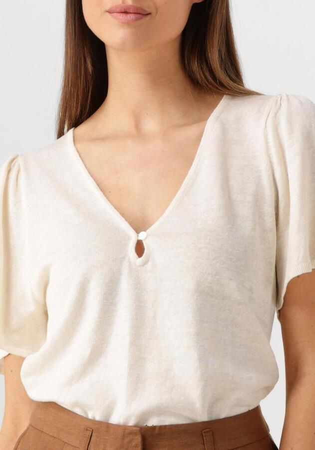 DES PETITS HAUTS Dames Tops & T-shirts Brook Ecru - Foto 2