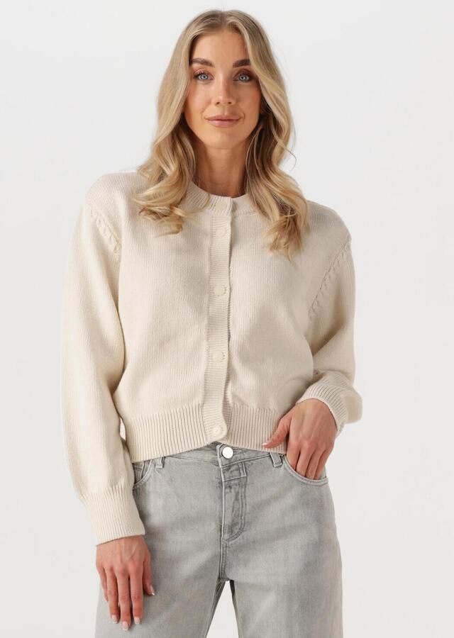 DES PETITS HAUTS Dames Truien & Vesten Abali Ecru - Foto 4