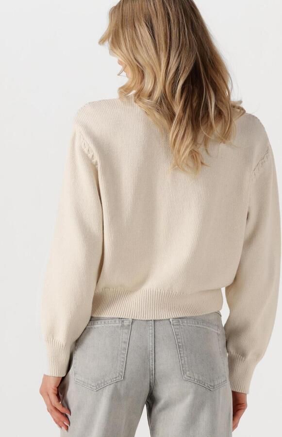 DES PETITS HAUTS Dames Truien & Vesten Abali Ecru - Foto 3