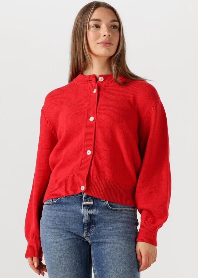 DES PETITS HAUTS Dames Truien & Vesten Abali Rood - Foto 4