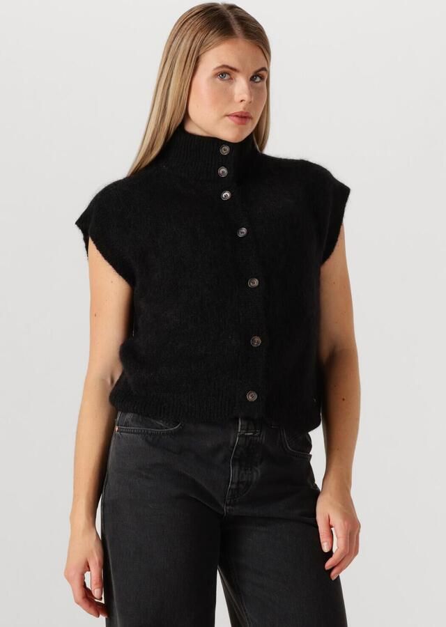 DES PETITS HAUTS Dames Truien & Vesten Alibou Zwart - Foto 4