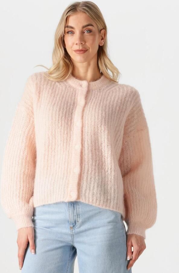 DES PETITS HAUTS Dames Truien & Vesten Alma Lichtroze - Foto 4