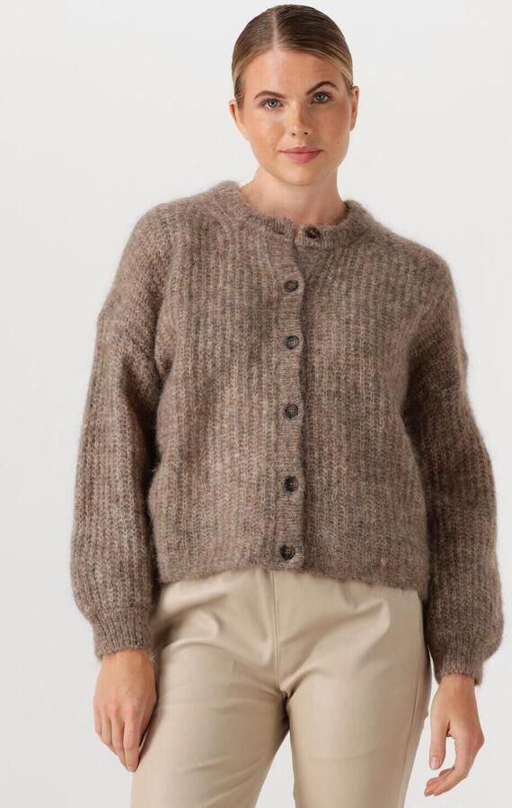 DES PETITS HAUTS Dames Truien & Vesten Alma Taupe - Foto 4
