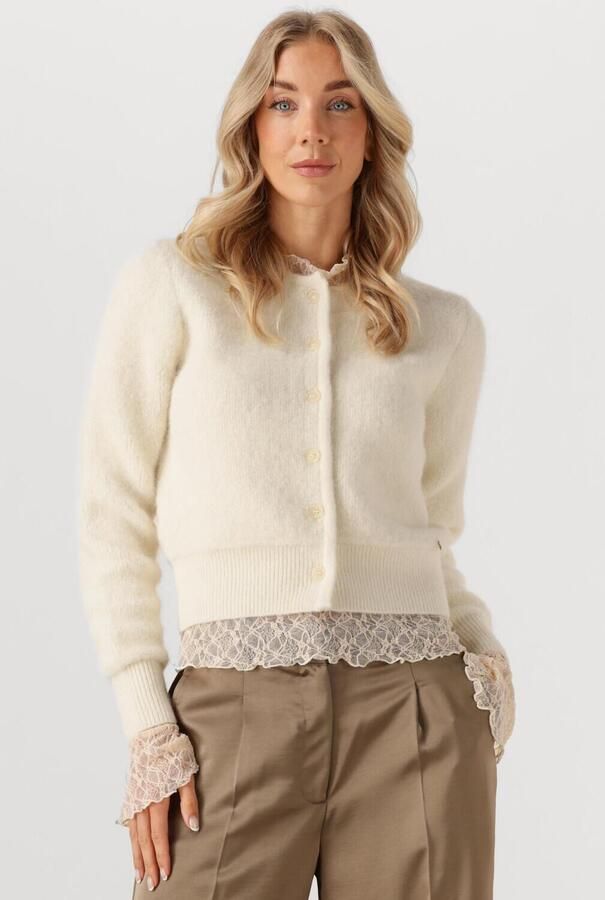 DES PETITS HAUTS Dames Truien & Vesten Cumin Creme - Foto 4