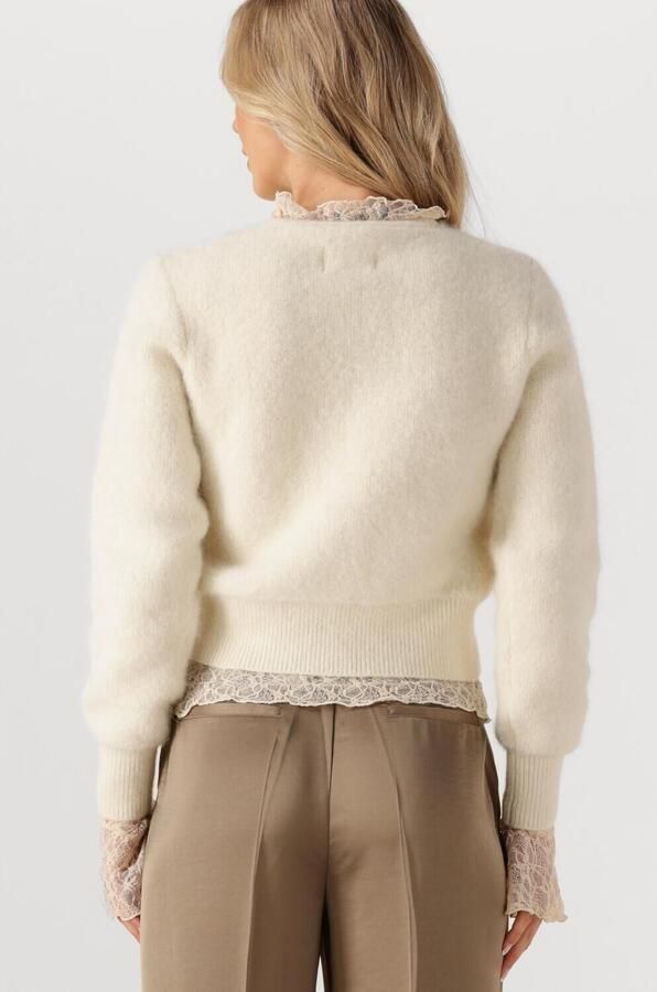 DES PETITS HAUTS Dames Truien & Vesten Cumin Creme - Foto 3