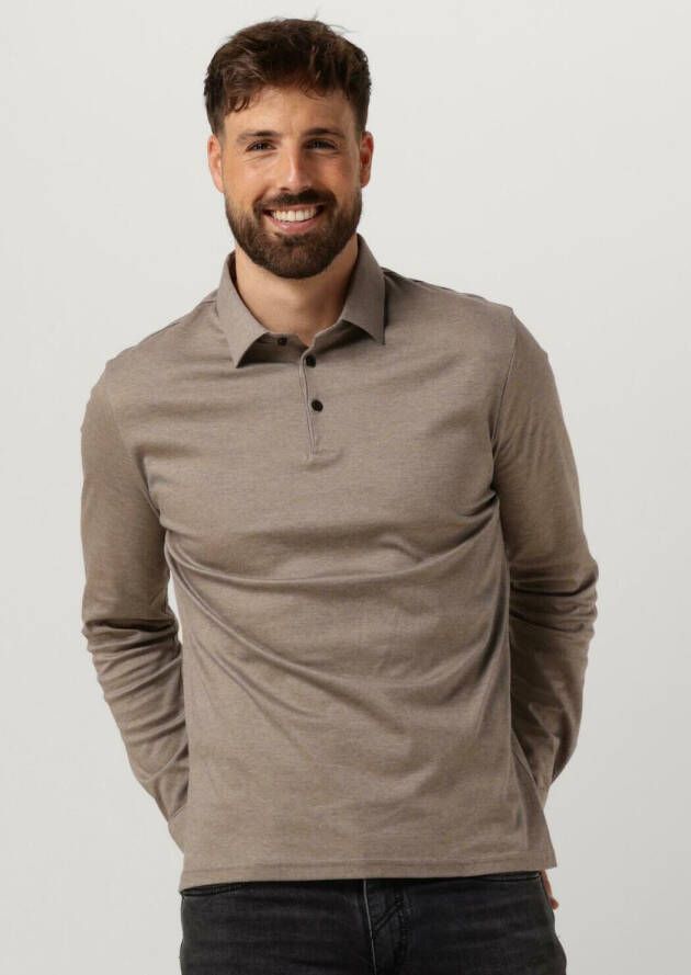 DESOTO Heren Polo's & T-shirts Casual Polo Kent 1 1 Bruin