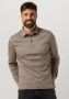 DESOTO Heren Polo's & T-shirts Casual Polo Kent 1 1 Bruin - Thumbnail 1