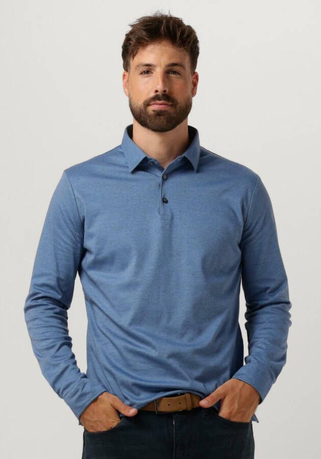 DESOTO Heren Polo's & T-shirts 97018-3 High Polo Blauw