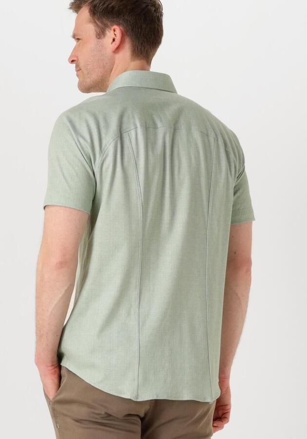 DESOTO Heren Overhemden Casual Kent 1 2 Groen - Foto 3