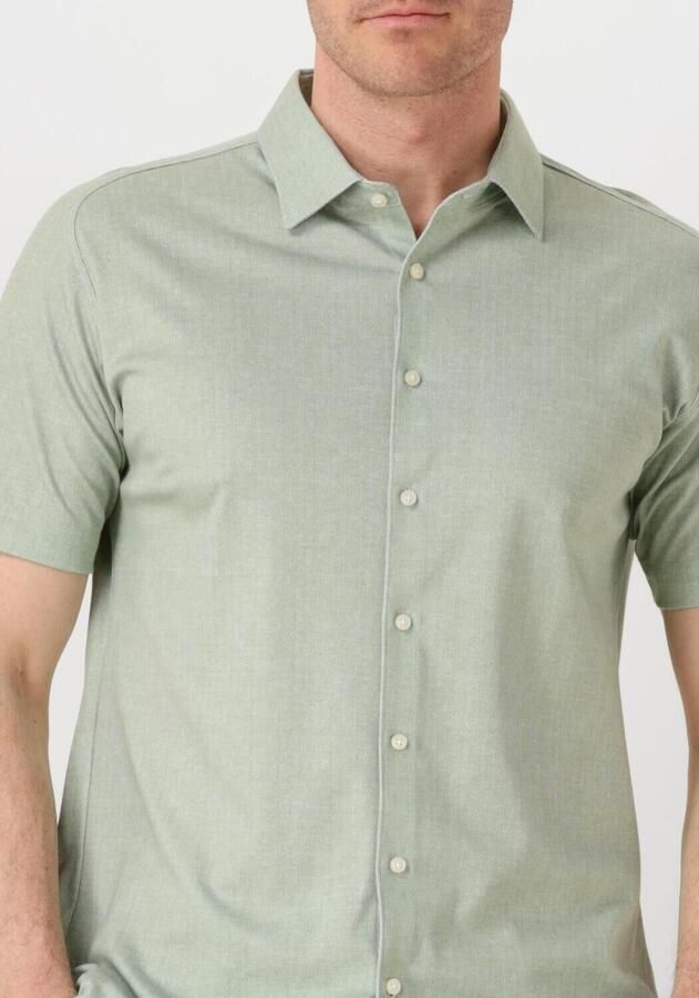 DESOTO Heren Overhemden Casual Kent 1 2 Groen - Foto 2