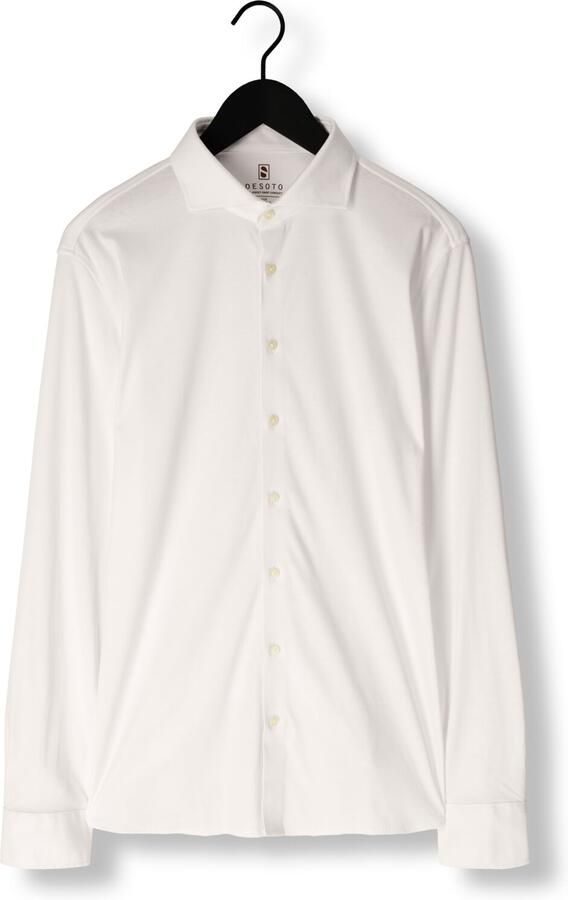 Desoto Overhemd Lange Mouw Essential Overhemd Hai Jersey Champagne - Foto 3