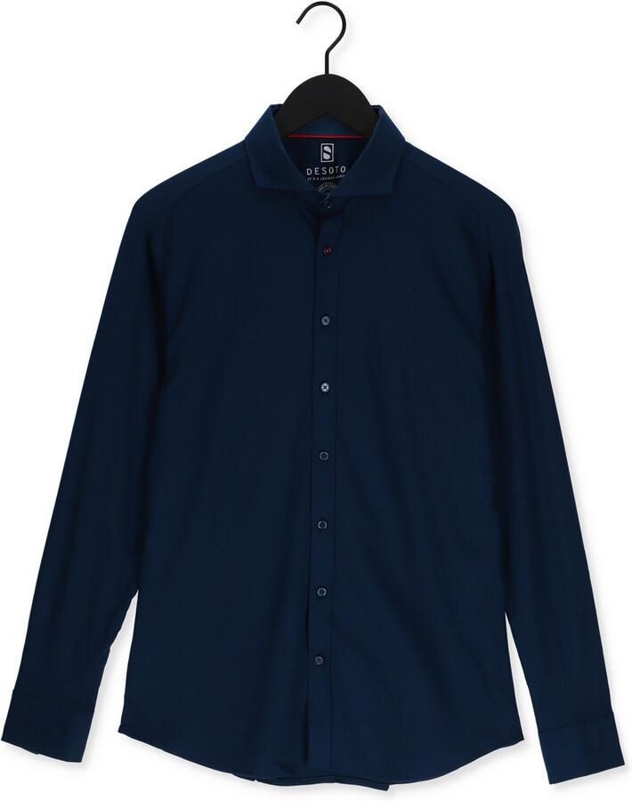 Desoto Overhemd met lange mouwen Jersey overhemd Casual Kent lange mouw