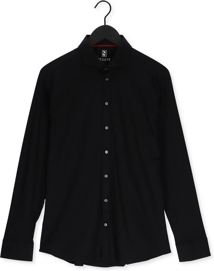 Desoto Overhemd met lange mouwen Jersey overhemd Casual Kent lange mouw