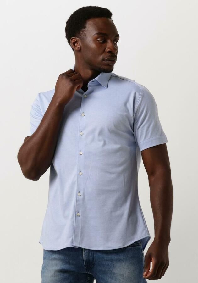 Desoto Overhemd Lange Mouw Short Sleeve Jersey Overhemd Lichtblauw - Foto 4