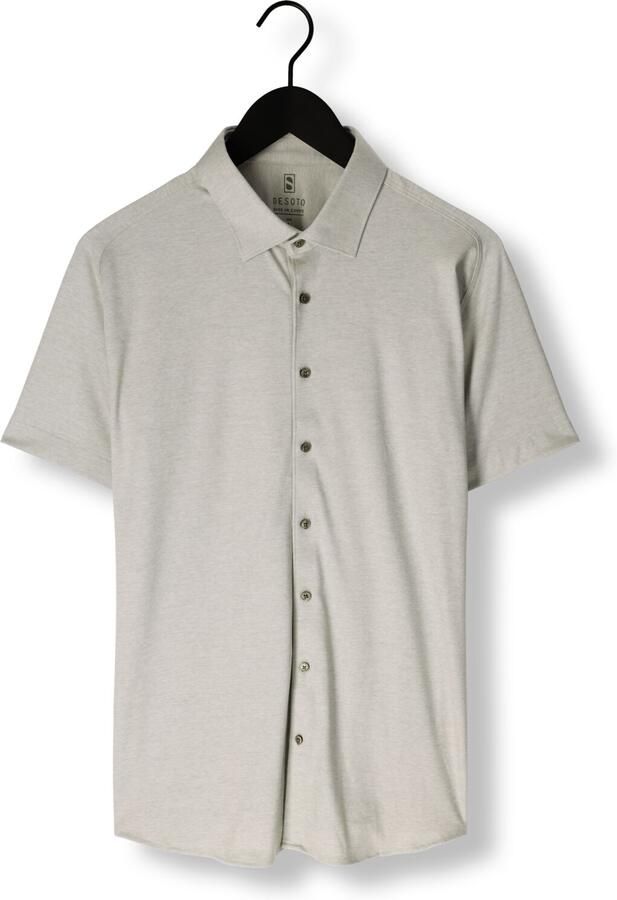 DESOTO Heren Overhemden Kent 1 2 Groen - Foto 3